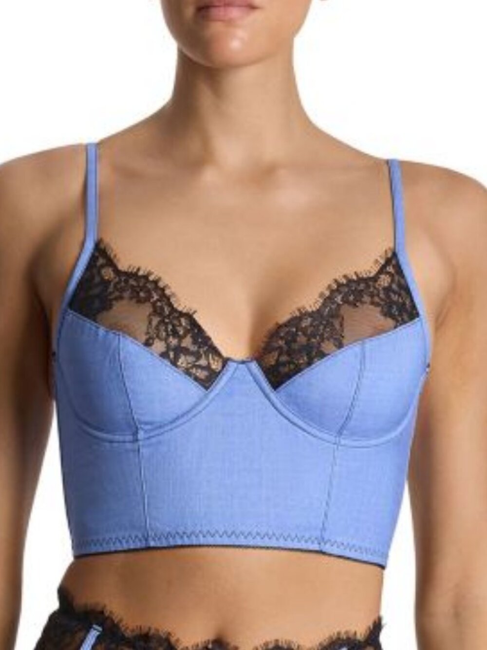 Lexi Wood x Hanky Panky "Katrina" Longline Bra